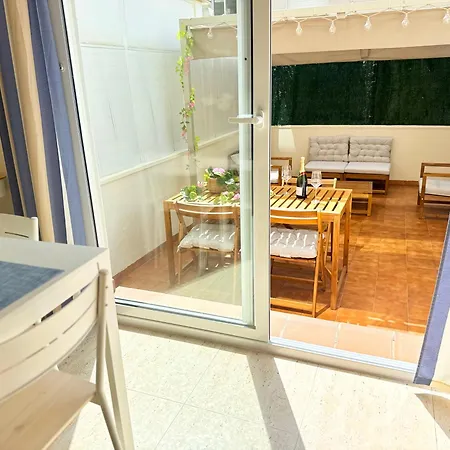 Apartament Con Chill-out, Piscina En La Azotea A 5 Min De La Playa Y Parking Privado *