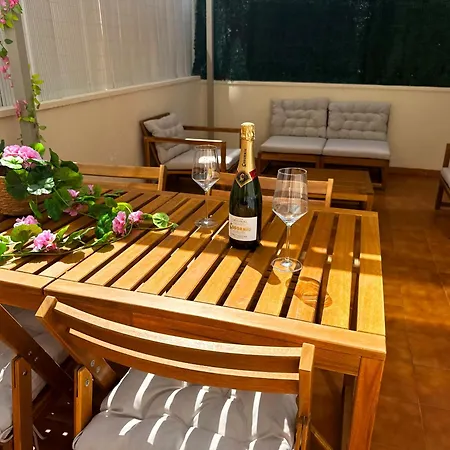Apartament Con Chill-out, Piscina En La Azotea A 5 Min De La Playa Y Parking Privado