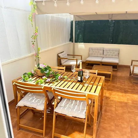 Con Chill-out, Piscina En La Azotea A 5 Min De La Playa Y Parking Privado Apartament