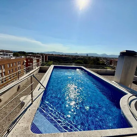 Con Chill-out, Piscina En La Azotea A 5 Min De La Playa Y Parking Privado *