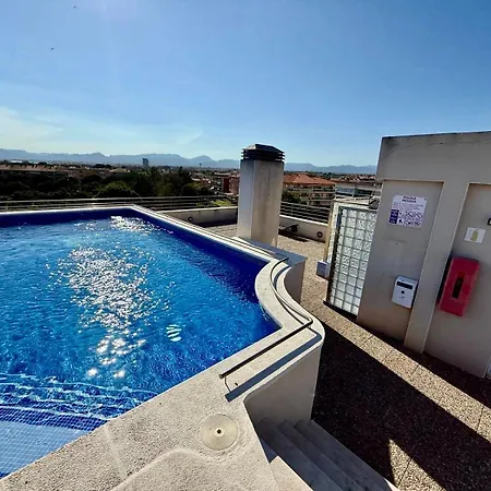 Con Chill-out, Piscina En La Azotea A 5 Min De La Playa Y Parking Privado *